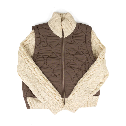 Cappuccino Petra Zip Up Jacket