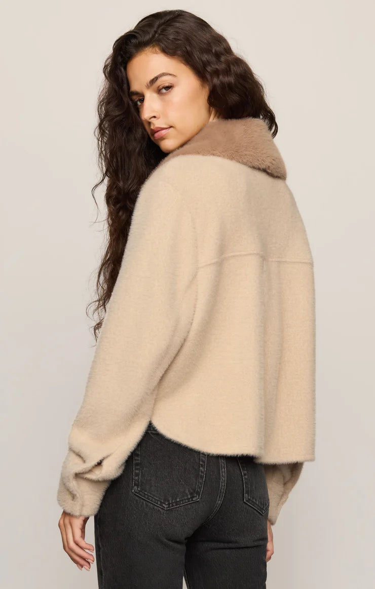 Soft Ecru Peyton Jacket