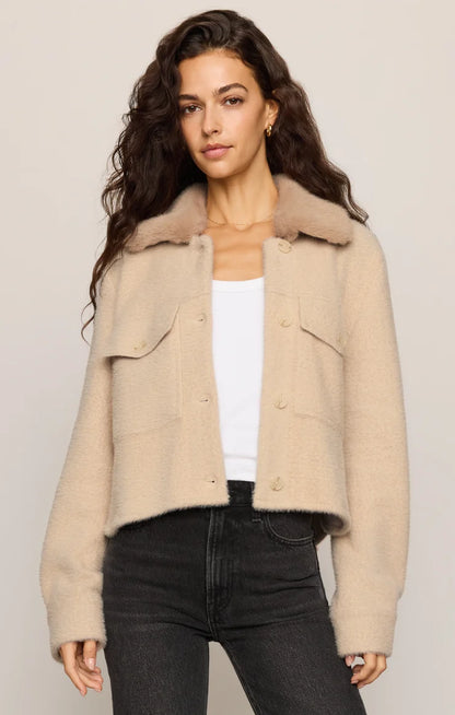 Soft Ecru Peyton Jacket