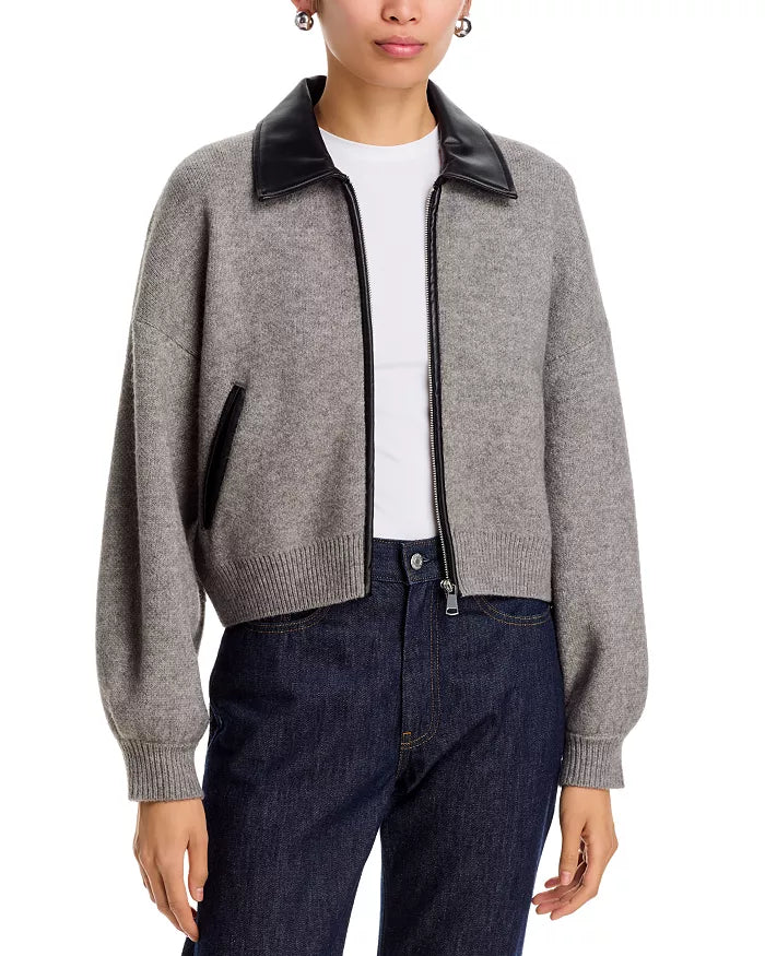 Power Play Jacket - Grey with Black Trim