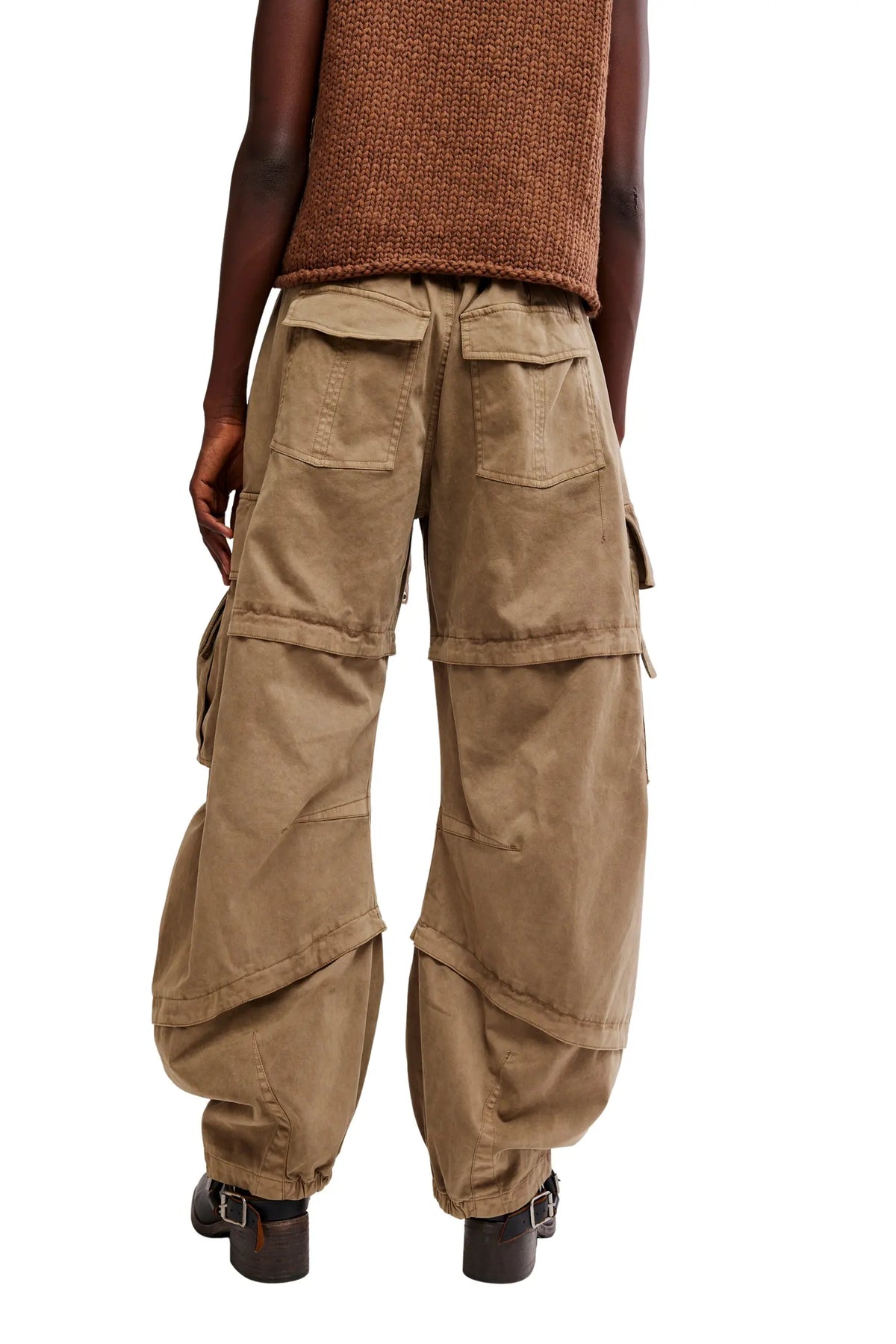 Aloe Reef Curved Cargo Twill Pant