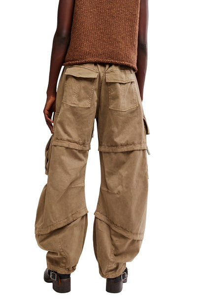 Aloe Reef Curved Cargo Twill Pant