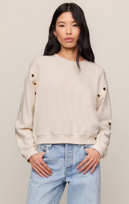 Sandstone Axel Grommet Sweatshirt