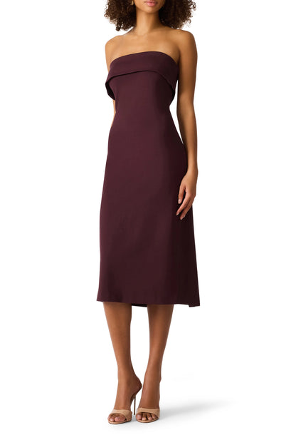 Roslyn Dress - Chocolate Brown