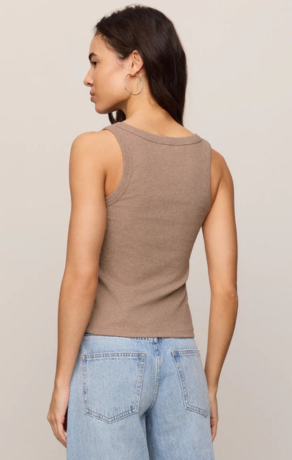 Heather Ash Rowe Scoop Tank