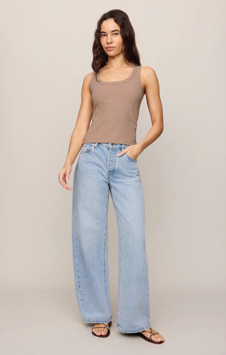 Heather Ash Rowe Scoop Tank