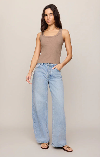 Heather Ash Rowe Scoop Tank