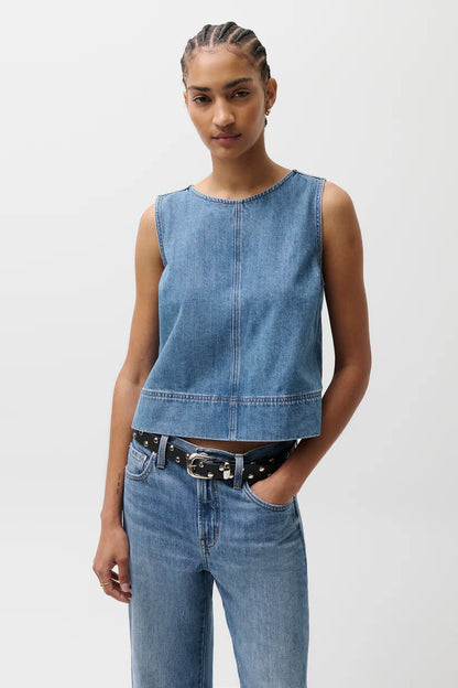 Rue Swing Shirt - Sail Away