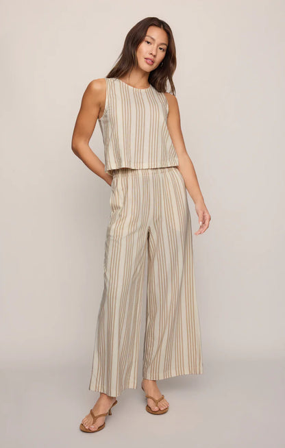 Scout Knit Striped Pant - Cloud