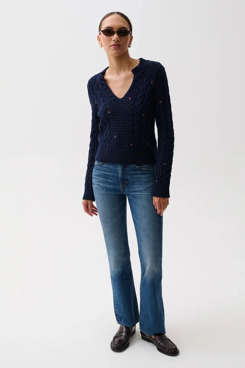 Shana Embroidered Sweater