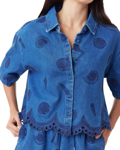 Seashell Short Sleeve Shirt