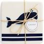 Whale Coasters - set of 4