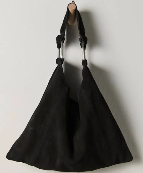 Black Bobbi Slouch Tote