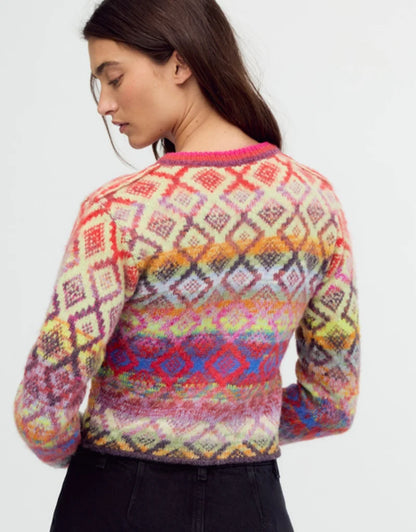 Rainbow Skye Patterned Cardigan