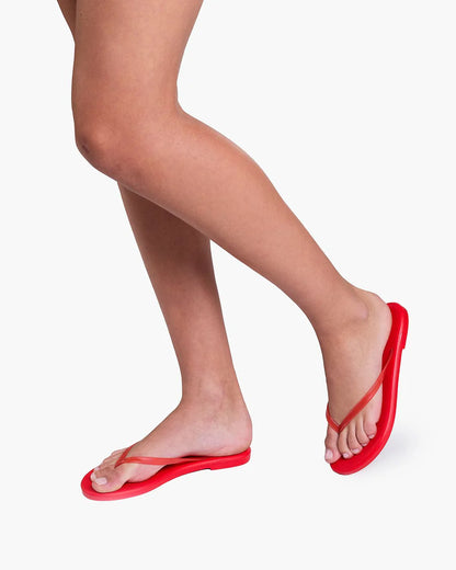TKees Aqua Waterproof Flip Flop - Red