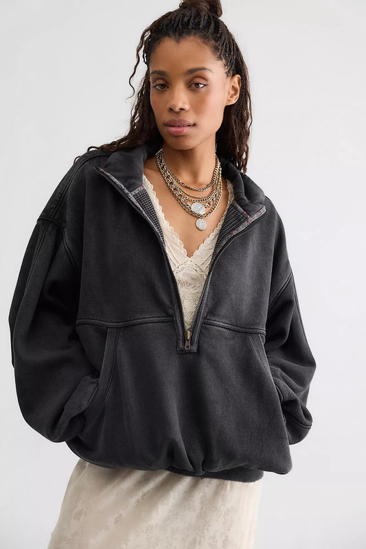 Dark Grey Banks Pullover