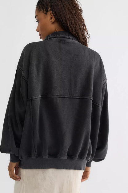 Dark Grey Banks Pullover