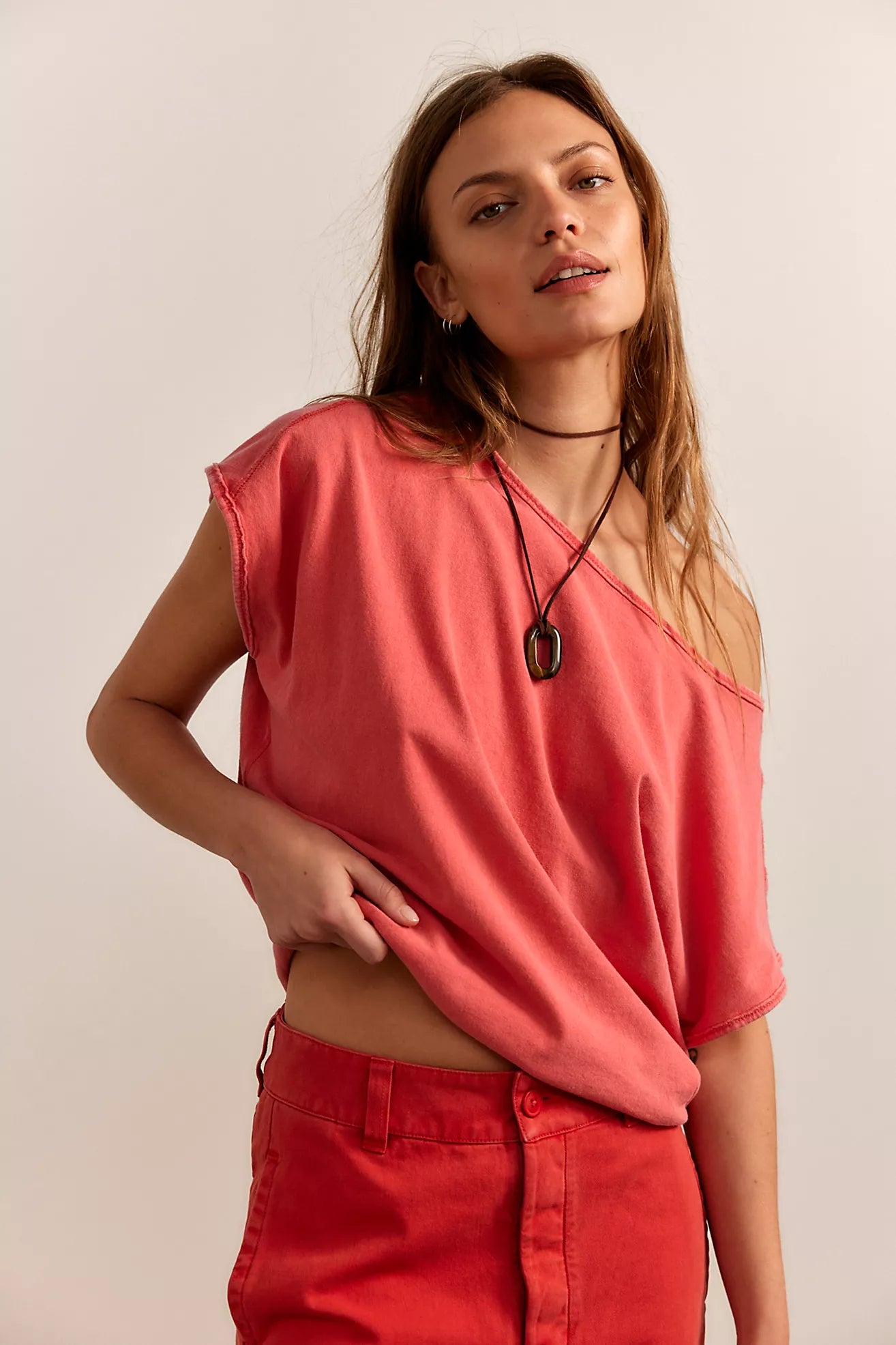 Peggy Boatneck Tee - Sour Sweet