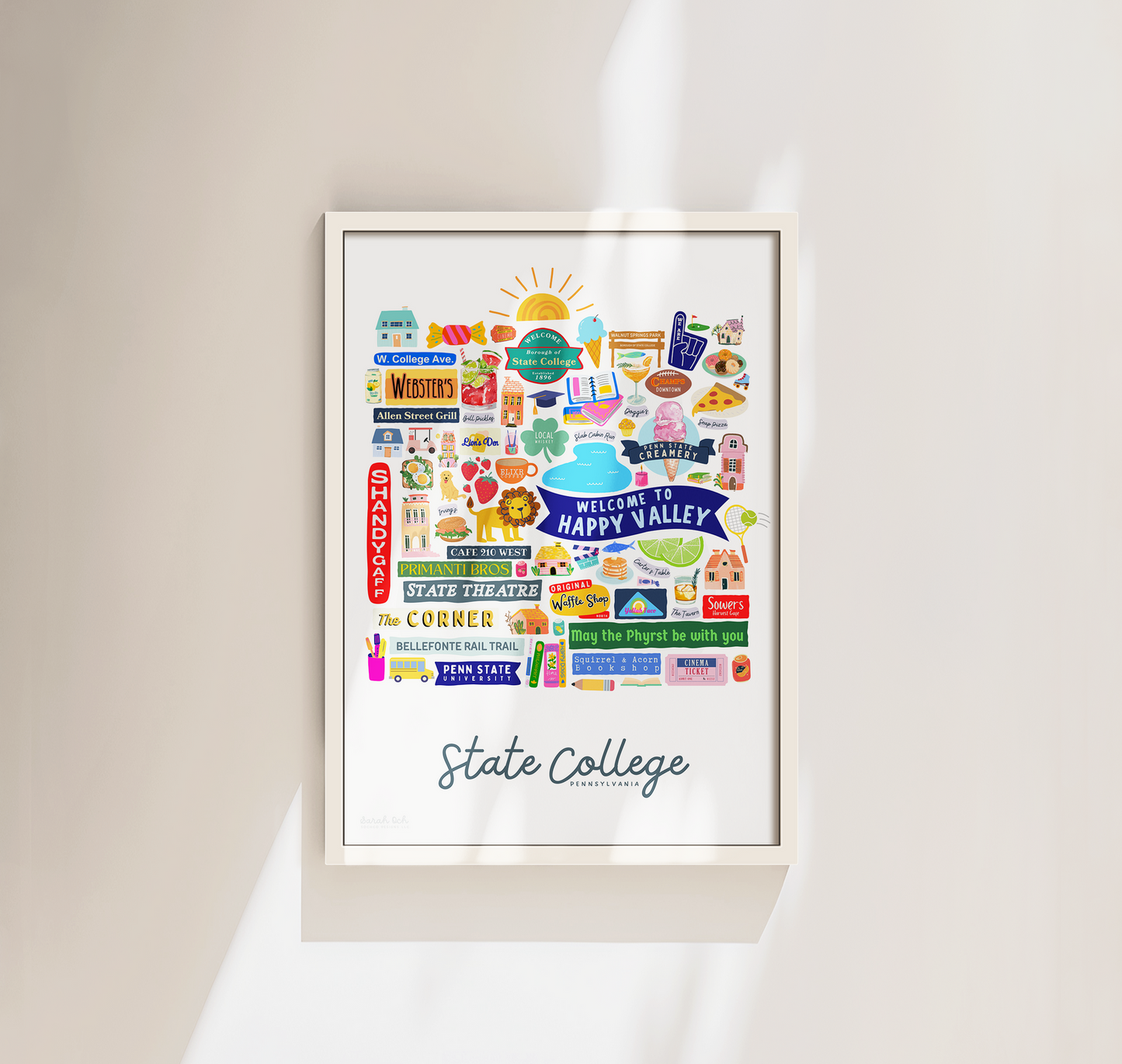 Penn State Framed Art