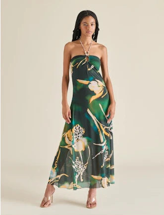 Strada Dress - Golden Palm