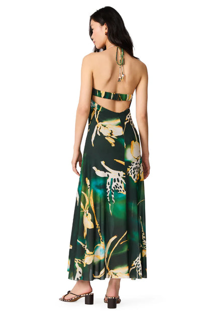 Strada Dress - Golden Palm