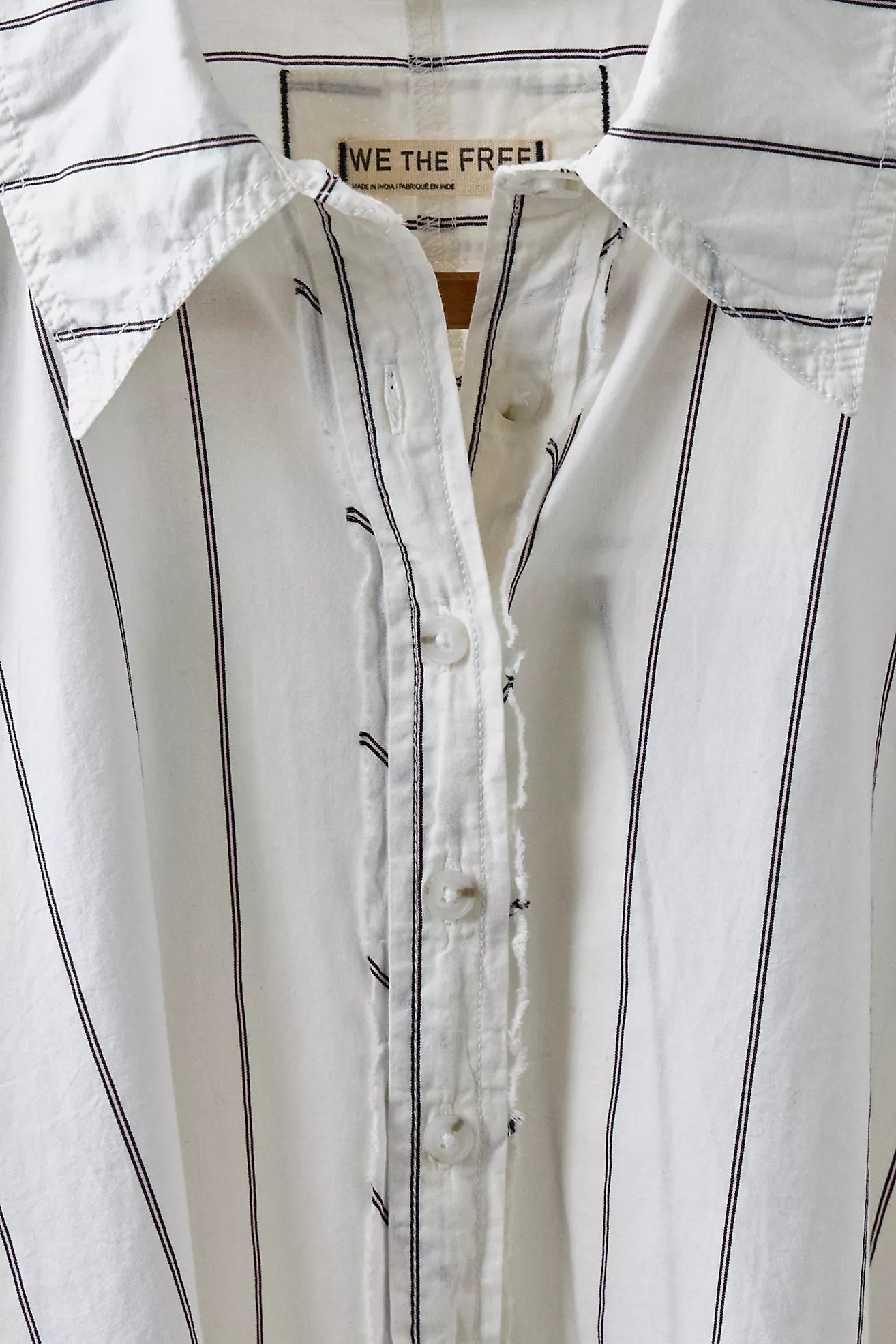 Seaside Stripe Shirt in Ivory Combo
