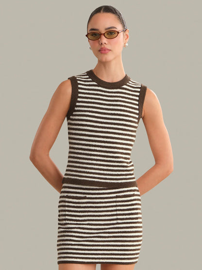 Teddy Striped Tank