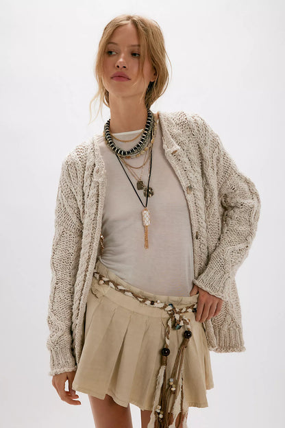Tea Opal Knit Cardigan