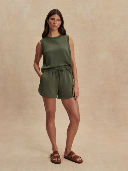 Coulter High Rise Short - Thyme