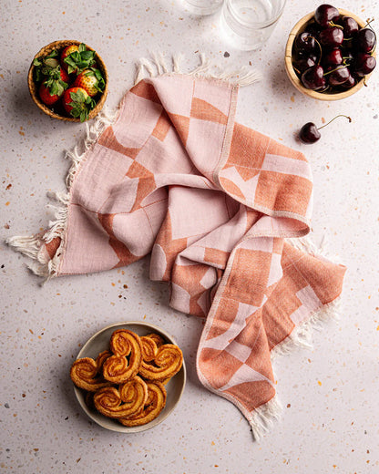 Geometric Kitchen Towel
