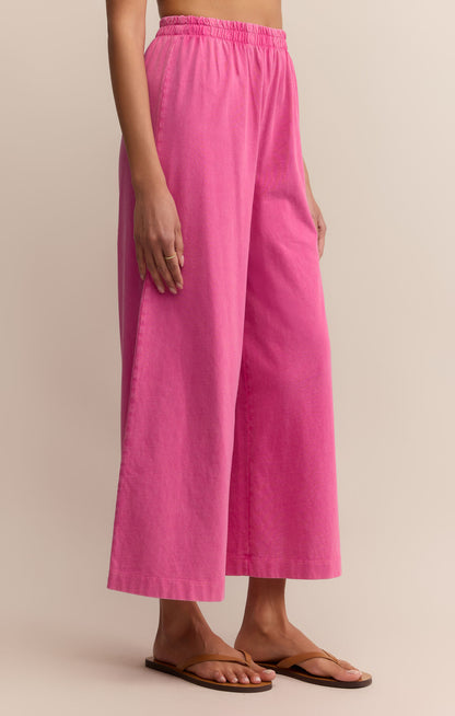 Pink Scout Jersey Flare Pant