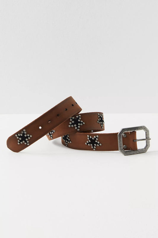 Bronze Starcrossed Studded Belt