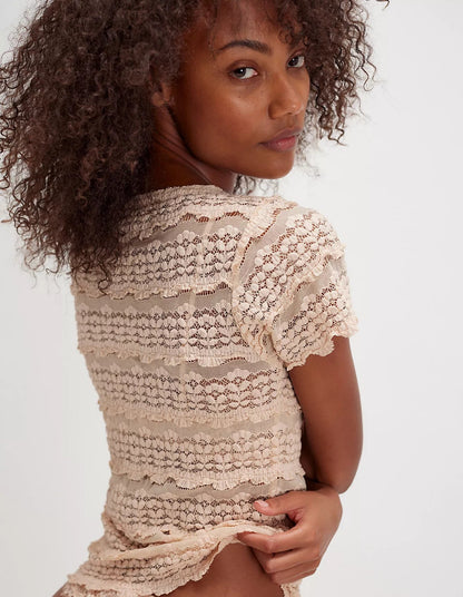 Tea Angelina Lace Tee