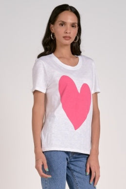 White Heart T-Shirt