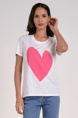 White Heart T-Shirt