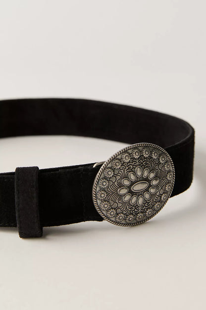 Black Duchess Concho Belt
