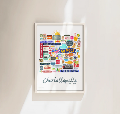 Charlottesville Framed Art
