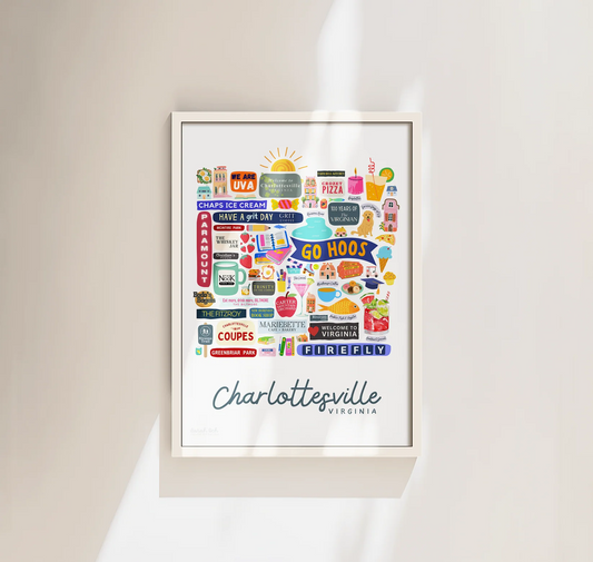 Charlottesville Framed Art