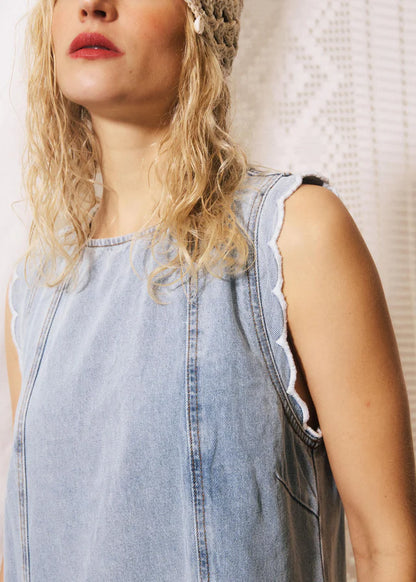 Vito Bleu Jean Dress