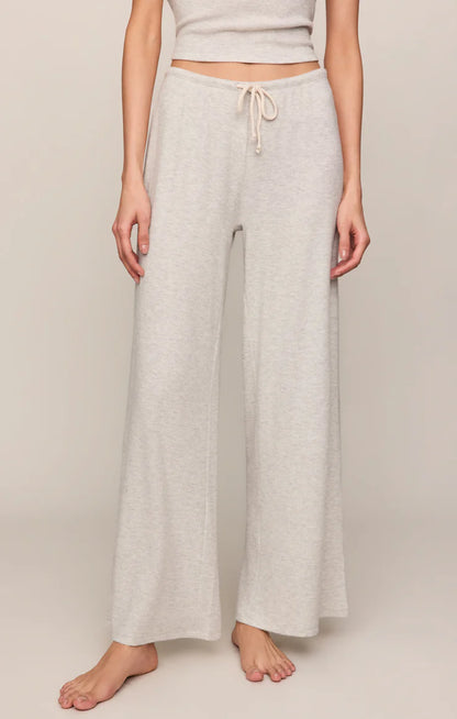 Feather Grey Waffle Pant