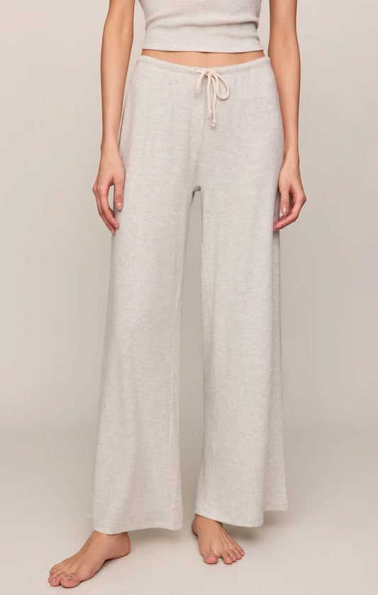 Feather Grey Waffle Pant