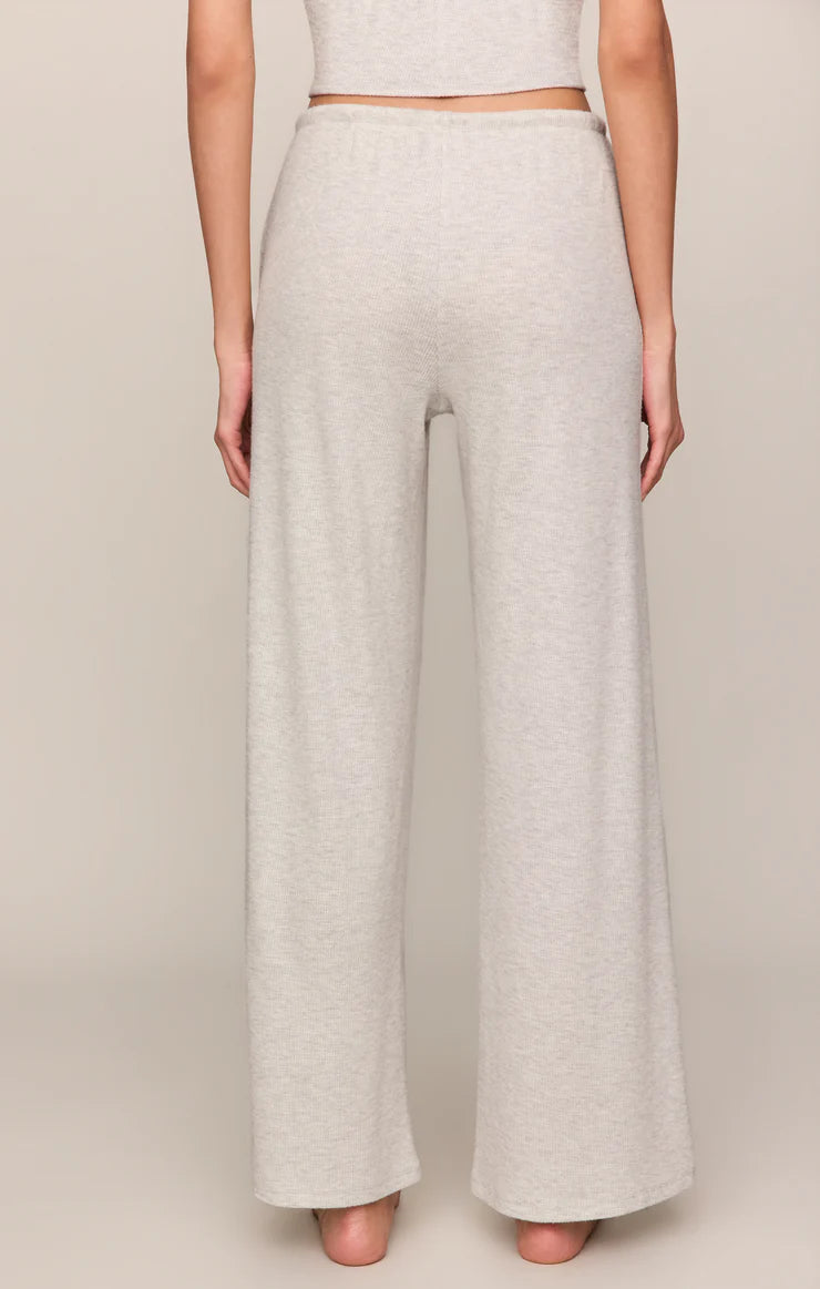 Feather Grey Waffle Pant