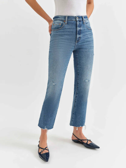 Shy Girl High Rise Crop Flare  Wide Awake Vintage