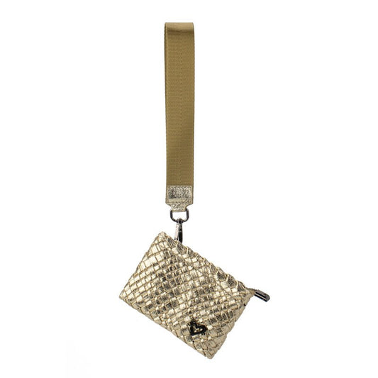 Gold Windsor Card Case/Wristlet
