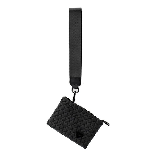 Black Windsor Card Case/Wristlet