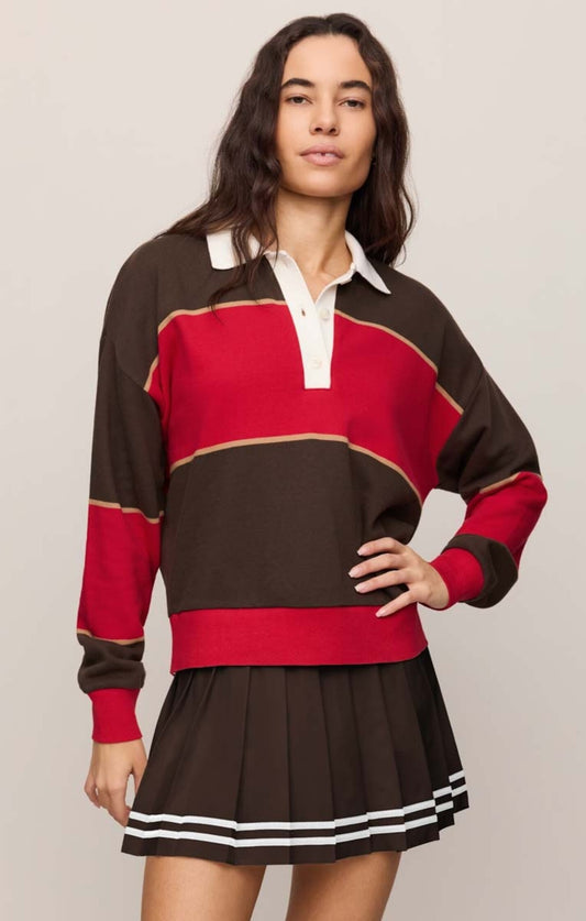 Study Break Polo Sweatshirt