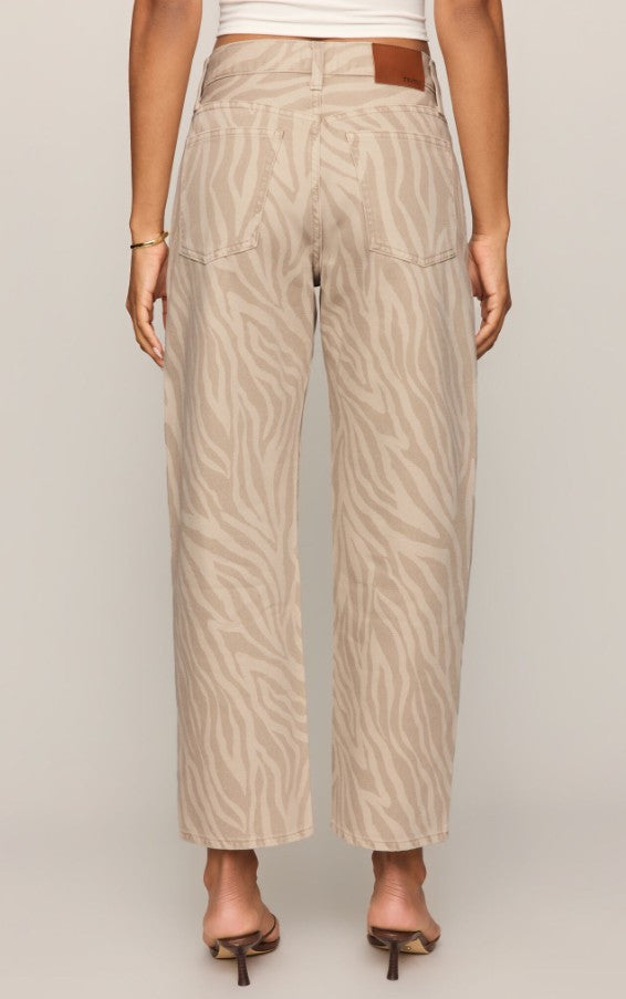 Zebra Off Duty Bowed Ankle